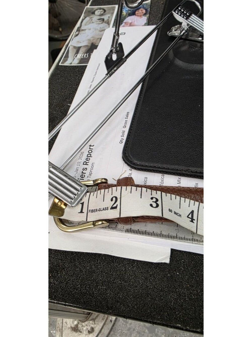 L. L. Bean Tan Leather Belt Size 2X USA Made - Picture 6 of 8